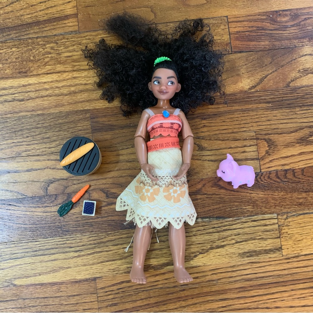 Disney Moana Doll Accessory Bundle
Clothes Pig Grill Food Accessories - Picture 3 of 8
